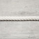 Cotton-touch stranded rope - Ecru white