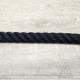 Cotton-touch stranded rope - Ecru white