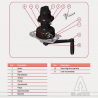 HARKEN - KIT LOKHEAD STANDARD (Certifié CE)