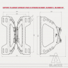 HARKEN - TELLUMOUNT bracket for LOCKHEAD Kit