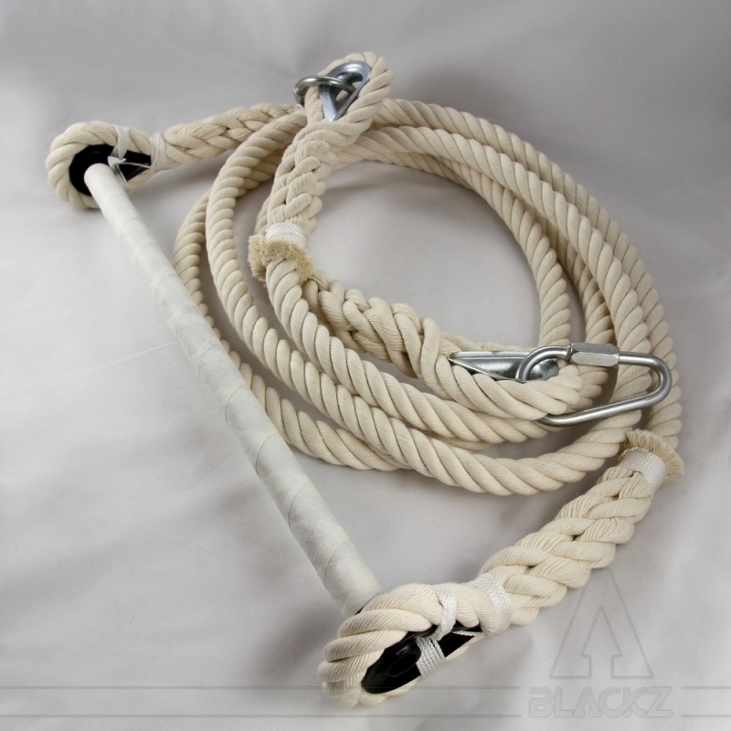 *Trapèze fixe coton écru - larg. 50cm - long. 1.5m