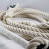 *Trapèze fixe coton écru - larg. 50cm - long. 1.5m