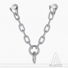 V chain belay PLATE 10mm Stainless steel