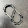 Black Double Carabiner