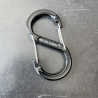 Black Double Carabiner