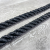 Cordage Noir 3 torons 12 mm