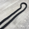 Cordage Noir 3 torons 12 mm