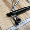 Barre d'écart Carbone 15 x 1000 mm