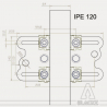 Accroche Poutres Acier MK3
