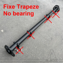 Barre d'écart de Trapèze Fixe en acier
