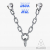 V chain belay PLATE 12mm Stainless steel