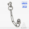 D chain belay PLATE 10mm Stainless steel