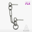 D chain double belay PITON PLX Steel
