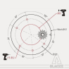 HARKEN - TOPCRANK WINCH 500