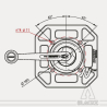 HARKEN - TOPCRANK WINCH 500
