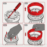 HARKEN - TOPCRANK WINCH 500