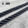 Black Rope 3 strands 8 mm