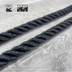 Cordage Noir 3 torons 12 mm
