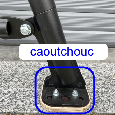 Chevalet de Fil - Patin Caoutchouc
