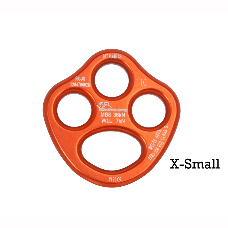 BAT RIGGING PLATE XS - Or