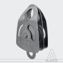 ISC Medium Double stainless steel pulley with load becket