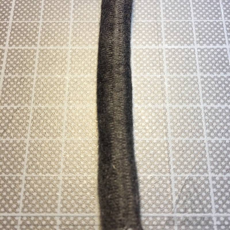 *** 10mm Black Acrobatic Bungee with cotton sheath - Special length ***