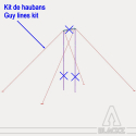 Portique Acrobatique - KIT de haubans
