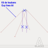 Portique Acrobatique - KIT de haubans