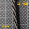 Câble acier noir 10 mm