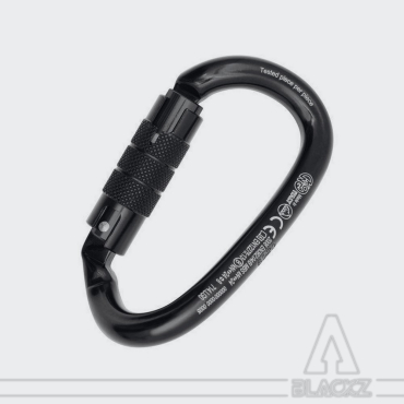 OVALONE DNA ALU Twist-Lock Noir Black