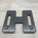 Cast-iron counterweight T-304 10 kg
