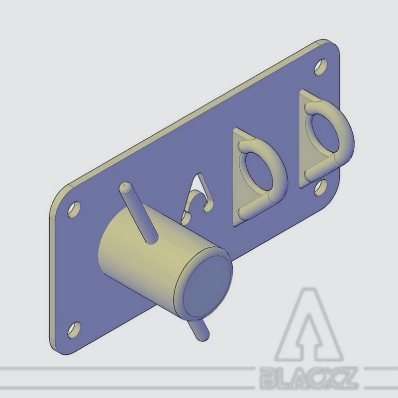 Horizontal Rings and cleat anchor plates 2/3