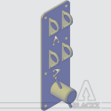 Vertical Rings and cleat anchor plates 3/3