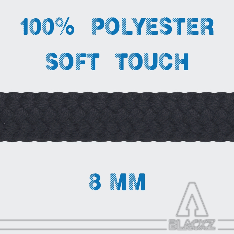 Soft Black 8mm