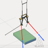 Korean cradle - Guy lines kit