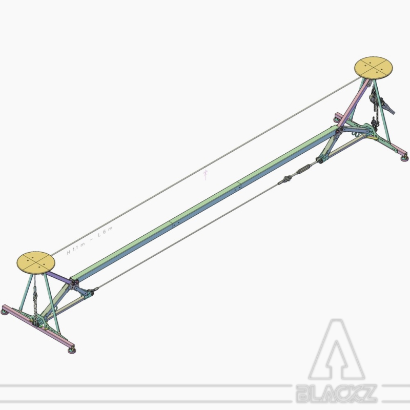 Fil Autonome - H 1,10m - L 6m