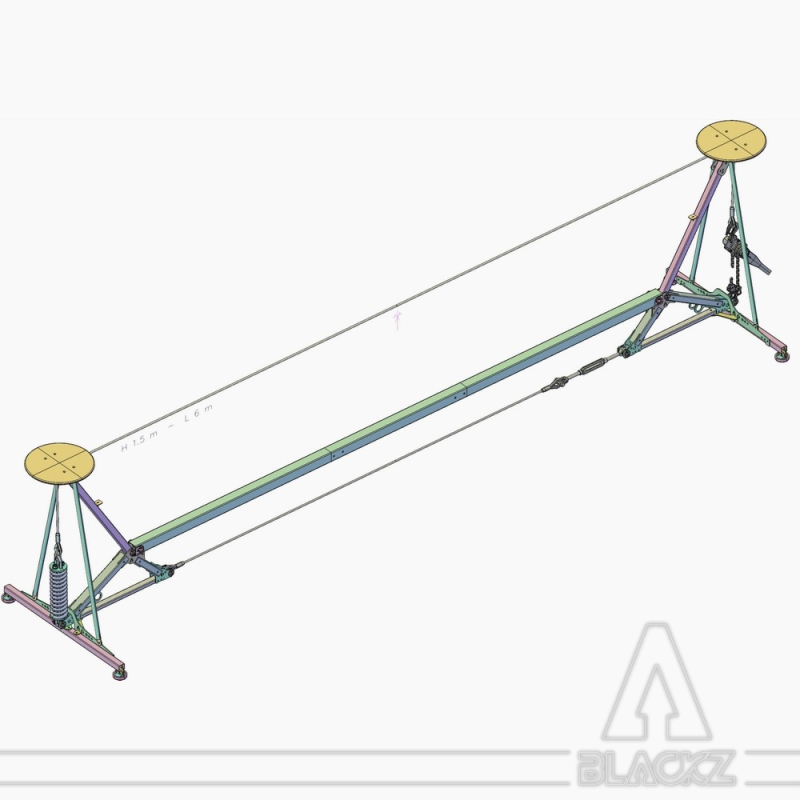 Fil Autonome - H 1,50m - L 6m