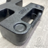 Cast-iron counterweight T-250 20 kg