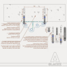 ANCHOR PLATE for pulley deviation