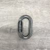 PerfectO Mousqueton Locksafe Gris Mat