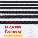 2,4mm MARLOW T12 Technora
