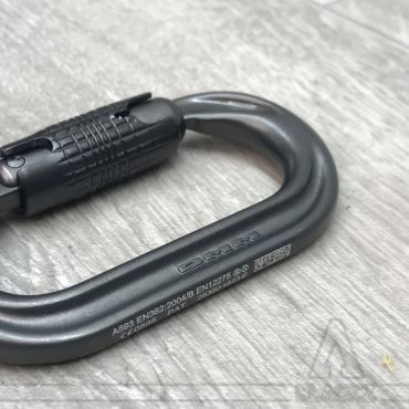 PerfectO Mousqueton Kwiklock Gris Mat