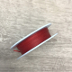 Bobine de FIL à SURLIER tressé/fort 1 mm rouge ciré