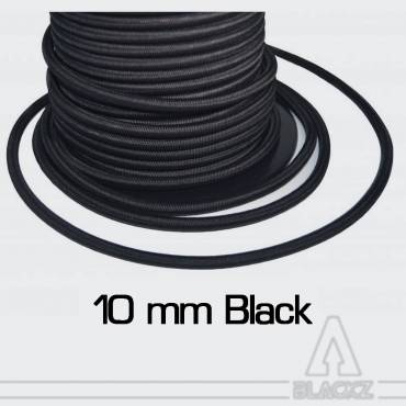 *** 10mm Black Elastic Shock Cord - Special length ***