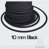 *** 10mm Black Elastic Shock Cord - Special length ***
