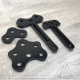 Black Moby-Dick S Plate - without Swivel