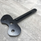 Black Moby-Dick L Plate - without Swivel