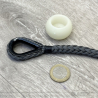 Boule d'arrêt Blanche - Caoutchouc Phospho