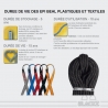 Anneau de Sangle plat DYNEEMA 10 mm - BEAL